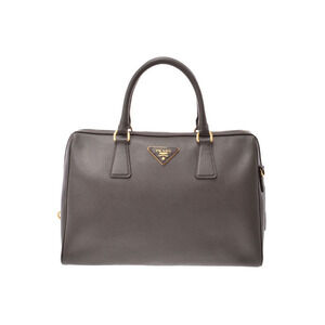 Prada handbag gray Saffiano card